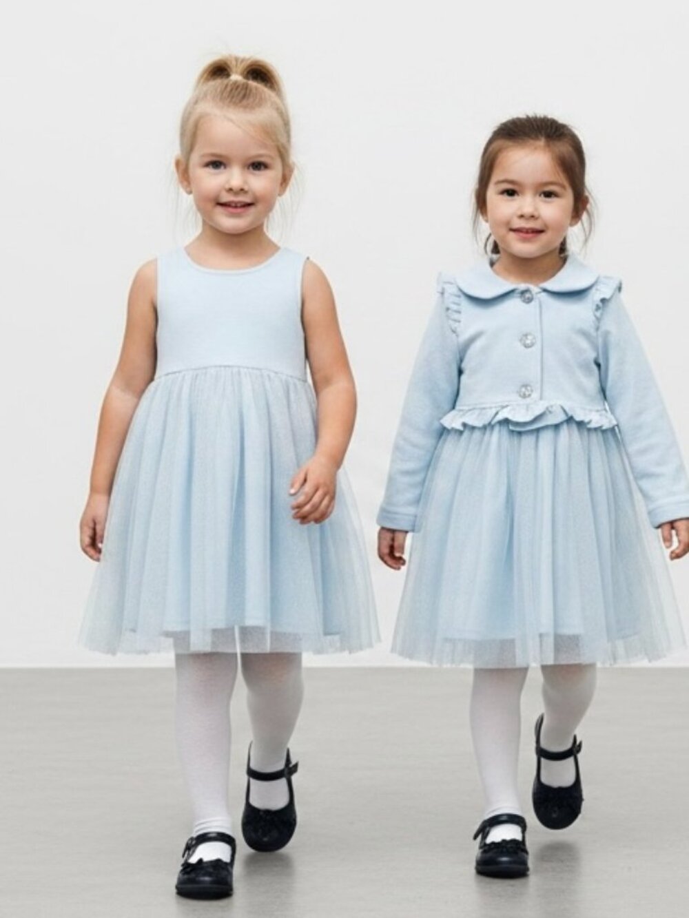 NEW LILT Toddler Dress Size 3T Blue Jacket Tule Dress NWT